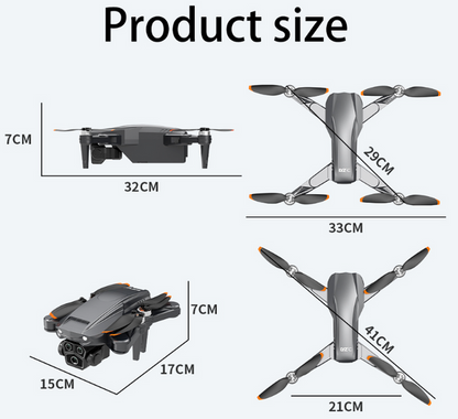 💥Hot Sale FLH S28 8k HD Aerial Photography Drone with Laser Sensor 1080p Camera