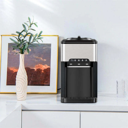 3-in-1 Water Cooler Dispenser with Ice Maker & Child Safety Lock for Home