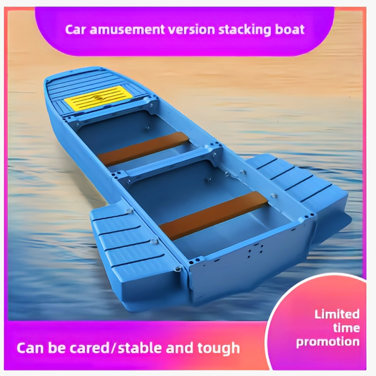 💝 Last Day For Clearance🚀Car Portable Stacking Boat Amusement High Density Fishing Boat Small Sightseeing